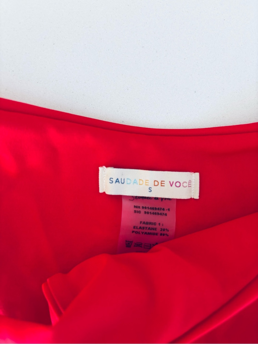 SAUDADE x Revolve Red Bikini Small - Picture 6 of 6
